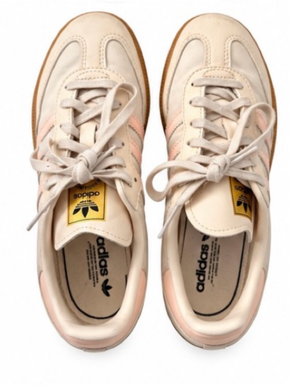 Kids Cream and Pink Sambas
